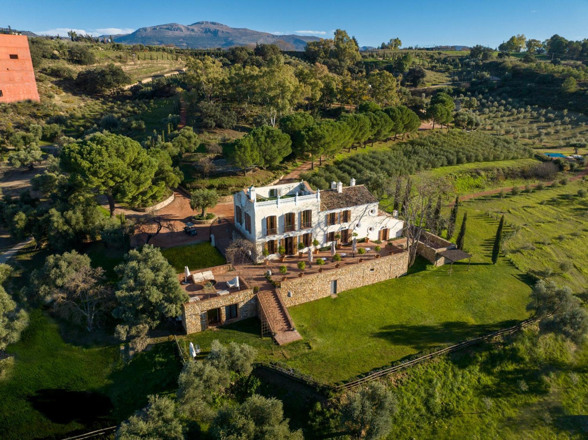 Отель Cortijo La Organic Ронда Экстерьер фото